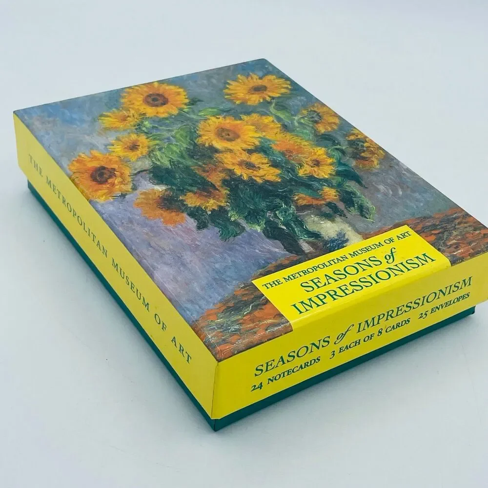 Metropolitan Museum of Art Season of Impressionism Boxed Set of 32 Notecards